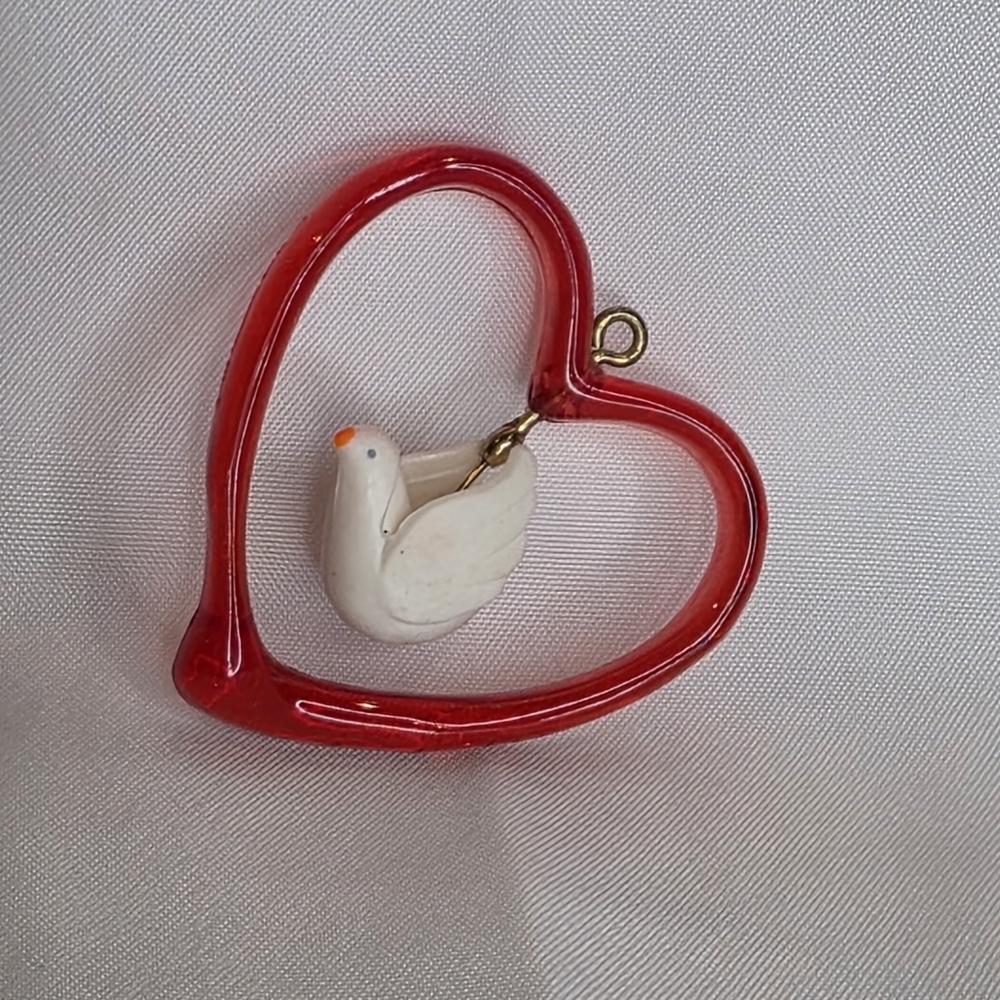Hallmark Keepsake Ornament Collectible Series Dove Love Vintage